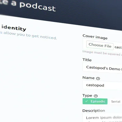 Create a podcast in 3mn with Castopod